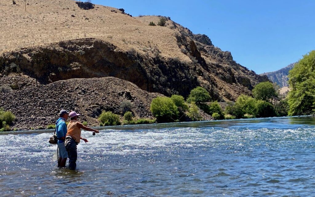 Griff Marshall Outdoors deschutes river fly fishing 