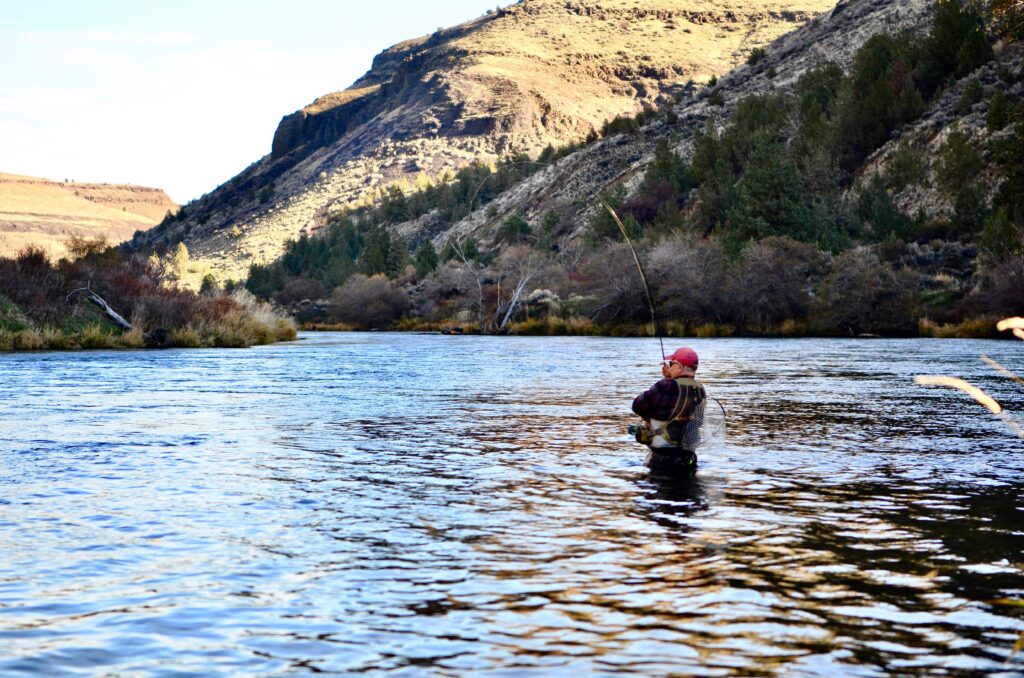Griff Marshall Outdoors Lower Deschutes River Fly fishing Guide Service